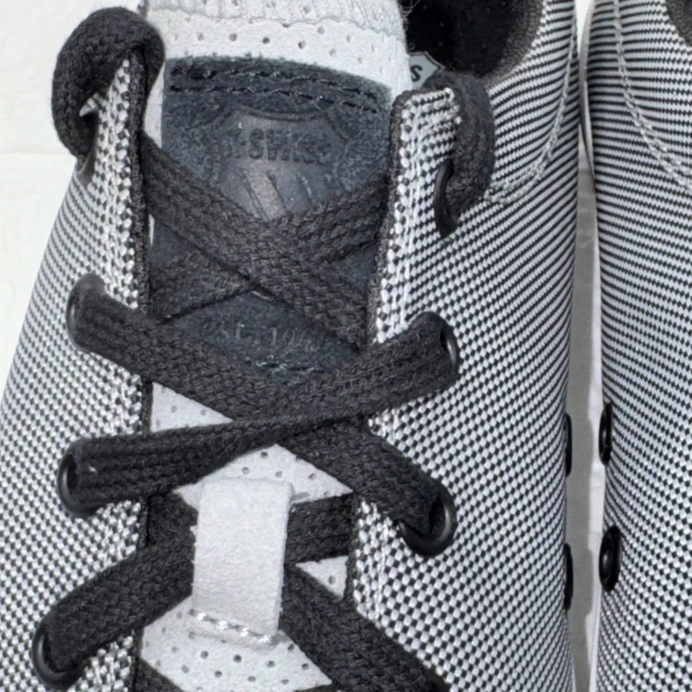 Dead Stock 2012 Men Sz 11 Women  Sz 12.5 K-SWISS Clean Laguna T VNZ  Storm/Black